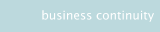business continuity